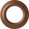Ekena Millwork Bradford Classic Medallion (Canopies up to 8 5/8"), 13"OD x 7 1/2"ID x 3/4"P, Polished Copper CM13BRPOS - alternate 1